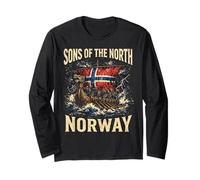 Sons of the North - Norway Viking Mythology Long Sleeve T-Shirt