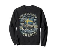 Sons of the North - Sweden Viking Mythology Sweatshirt
