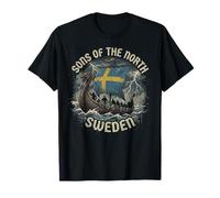 Sons of the North - Sweden Viking Mythology T-Shirt