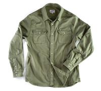 &SONS | Sunday Shirt | Army Green | Traditional Collared, Casual Shirt Small