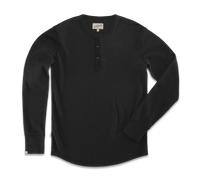 &SONS | The New Elder Henley Shirt | Long Sleeve | Black | WildBounds L