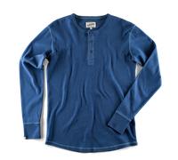 &SONS | The New Elder Henley Shirt | Long Sleeve | Indigo | WildBounds L