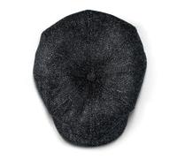 &SONS | Thompson Baker Boy Hat | Mens Baker Boy Cap | Black M