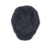 &SONS | Thompson Baker Boy Hat | Mens Baker Boy Cap | Black Medium