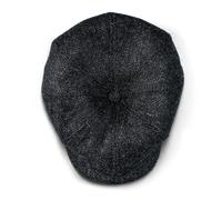 &SONS | Thompson Baker Boy Hat | Mens Baker Boy Cap | Black XL