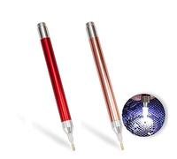Sonsage Painting Illumination Pen with Light,Art Rhinestone Applicator Accessories,5D Gem Jewel Wax Picker Tool Embroidery Supplies Drill Bead Pen for Adult and Children