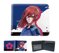 Sonsoke Blue Lock Anime Men Wallets Bi-Fold Wallet ID Card Credit Card Multi Purpose Wallet for Men and Women Gift Cosprey (Chigiri Hyoma 5)