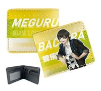 Sonsoke Blue Lock Anime Men Wallets Bi-Fold Wallet ID Card Credit Card Multi Purpose Wallet for Men and Women Gift Cosprey (Bachira Meguru 3)