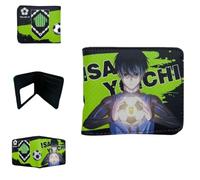 Sonsoke Blue Lock Anime Men Wallets Bi-Fold Wallet ID Card Credit Card Multi Purpose Wallet for Men and Women Gift Cosprey (Isagi Yoichi 7)