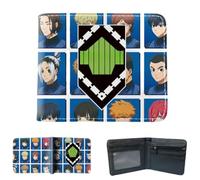 Sonsoke Blue Lock Anime Men Wallets Bi-Fold Wallet ID Card Credit Card Multi Purpose Wallet for Men and Women Gift Cosprey (Group Photo 8)