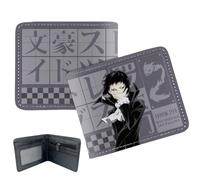 Sonsoke dazai osamu Nakajima Atsushi Anime Men Wallets Bi-Fold Wallet ID Card Credit Card Multi Purpose Wallet for Men and Women Gift Cosprey (Ryunosuke Akutagawa)