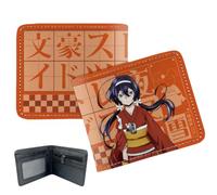 Sonsoke dazai osamu Nakajima Atsushi Anime Men Wallets Bi-Fold Wallet ID Card Credit Card Multi Purpose Wallet for Men and Women Gift Cosprey (Izumi Kyouka)