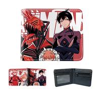 Sonsoke Denji Makima Anime Men Wallets Bi-Fold Wallet ID Card Credit Card Multi Purpose Wallet for Men and Women Gift Cosprey (Hayakawa AKI 1)