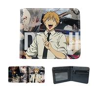 Sonsoke Denji Makima Anime Men Wallets Bi-Fold Wallet ID Card Credit Card Multi Purpose Wallet for Men and Women Gift Cosprey (Denji 14)