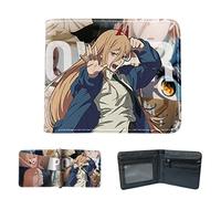 Sonsoke Denji Makima Anime Men Wallets Bi-Fold Wallet ID Card Credit Card Multi Purpose Wallet for Men and Women Gift Cosprey (Power 7)