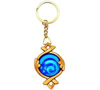 Sonsoke Fontaine Keychain Merch Gem Cosplay Keyring Pendant Accessories Elemental Gem (Hydro)