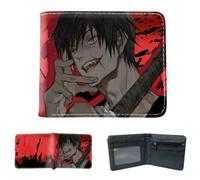 Sonsoke Itadori Yuji Satoru Gojo Anime Men Wallets Bi-Fold Wallet ID Card Credit Card Multi Purpose Wallet for Men and Women Gift Cosprey (Fushiguro Toji 1)