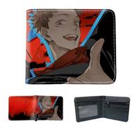Sonsoke Itadori Yuji Satoru Gojo Anime Men Wallets Bi-Fold Wallet ID Card Credit Card Multi Purpose Wallet for Men and Women Gift Cosprey (Itadori Yuji 26)