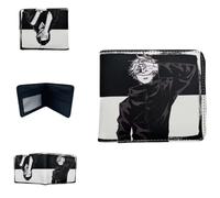 Sonsoke Itadori Yuji Satoru Gojo Anime Men Wallets Bi-Fold Wallet ID Card Credit Card Multi Purpose Wallet for Men and Women Gift Cosprey (Satoru Gojo 13)