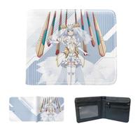Sonsoke Izayoi Miku Men's Wallets Bi-Fold Wallet ID Card Credit Card Multipurpose Wallet for Men and Women Gift Cosplay, Tobiichi Origami 2, Standard, Anime, classic