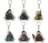 Sonsoke Kaiju No. 8 Acrylic Standing Keychain 6 piece set Key Chain Pendant Keyring Cosplay Decoration （1）