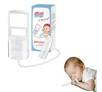 Sonsoke Nasal Aspirator for Babies, Portable Suction Device with Low Pressure for Quick and Gentle Nose Cleaning, Quiet and Hygienic for On the Go, Travel and Family Care (PP Material)