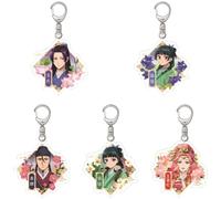 Sonsoke The Apothecary Diaries Acrylic Standing Keychain 5 piece set Key Chain Pendant Keyring Cosplay Decoration (1)