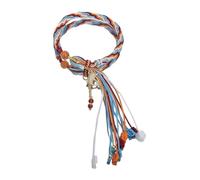 Sonsoke Wanderer Anime Style Hand-Woven Bracelets - Colourful Thread Bracelets for Fans, Game Inspired Braided Friendship Bracelets, Mittelgroße, Cotton yarn, No Gemstone