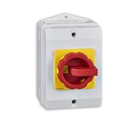 Sontheimer Repair Switch 16A 3-Pin 7.5kW IP65 RLO16/3PM-D1/Z33GB/2xM25, Repair Switch/Emergency Stop/Red Yellow