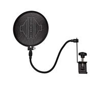 Sontronics ST-POP Dual Layer Mesh Popshield Filter - Black. Complete with Flexible Gooseneck Arm. Spare Filter Cartridge Included.