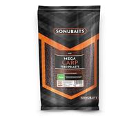 Sonubaits Mega Carp Feed Pellets 4mm 900g | Carp Match Fishing Pellets | High Protein and Fishmeal Perfect in the warmest months for Actively Feeding Carp | Use Straight from the Bag or Soaked