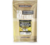 Sonubaits So Natural Sweet Skimmer Yellow Groundbait 900g | Match Fishing Groundbait for Silverfish, Skimmers and Bream | Stand Out Bright Yellow Mix | Creates a Fish Attracting Cloud | Code S1780040