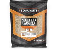 Sonubaits Salted Caramel Stiki Paste 500g | Coarse Fishing Pellet Paste with Fibrous Texture | Clings to Hooks | Ideal for Carp and F1’s | Slow Breakdown | Code S1840024