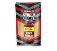 Sonubaits Super Feeder Bream Groundbait 2kg | Bream Fishing Groundbait for Natural Venues | Biscuit Rich Cereal Blend | Versatile for Feeder or Float Tactics | Ejects Feeder Perfectly | Code S1770052