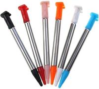 Sonuen 6 Color Metal Adjustable Telescopic Stylus Pen for New 2DS LL XL 2DSXL Touch Screen Pen Game Accessories