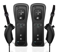 SONVIEE Wii Remote Controller und Nunchuck Joystick Ersatz Fernbedienung für Wii mit Silikonhülle und Handgelenkschlaufe Ohne Motion Plus