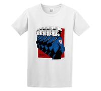 sonvsee Fashion T-Shirts Mdc Millions of Dead Cops Riot Cops Album Cover White XL