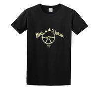 sonvsee Man's T-Shirt Mont Ventoux Cycling an Old Skool Bike S-3XL Black Black L