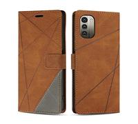 SONWO Case for Nokia G11 / Nokia G21, Premium PU Leather Flip Wallet Case Magnetic Closure Cover Case Card Slots kickstand Phone Case for Nokia G11 / Nokia G21, Brown