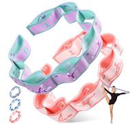 Sonwyoung Stretch Strap for Kids Elastic Dance Stretch Band with 8 Loops Exercise Training Resistance Bands for Children Dance Stuff Ballet Pilates Yoga Gymnastics Equipment