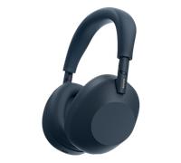 Sony WH-1000XM6 Flagship Noise Cancelling Over-Ear Wireless Bluetooth Headphones, Signature Hi-Res Sound, Ultimate Comfort, Foldable Design, Durable Case, 30 HR Battery, iOS & Android - Midnight Blue