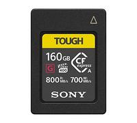 Sony 160GB TOUGH CFexpress Type A Flash Memory Card - VPG400 High Speed G Series with Video Performance Guarantee (Read 800MB/s and Write 700MB/s) - CEA-G160T