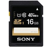 Sony 16GB SDHC/SDXC Class 10 UHS-1 R40 Memory Card (SF16UY/TQMN) (OLD MODEL)