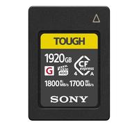 Sony 1920GB Tough CFexpress Type A Flash Memory Card | VPG400 High Speed G Series with Video Performance Guarantee (Read Speed 1800MB/s, Write Speed 1700MB/s) - CEA-G1920T
