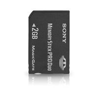 Sony 2 GB High Speed Memory Stick PRO Duo Media (MSX-M2GN) (Retail Package)