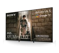 Sony 2025 75 4K BRAVIA 5 Mini LED HDR Smart TV K75XR55BP Black