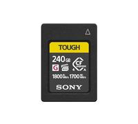 Sony 240GB CFexpress Type A Tough Memory Card - 1800MB/s Read, 1700MB/s Write, VPG400 Certified