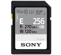 Sony 256GB E-Series UHS-II U3 V60 SDXC Memory Card - Read 270MB/s Write 120MB/s