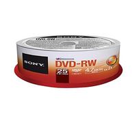 Sony 25DMW47SP 4.7GB DVD-RW Spindle (Pack of 25)