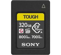 Sony 320GB CFexpress Type A TOUGH Memory Card (800MB/s Read | 700MB/s Write)